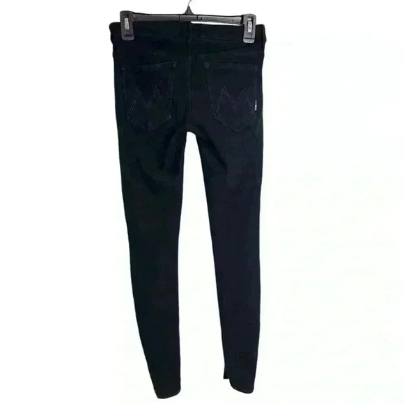 Mother The Looker Jeggings in Black Magic Size 26 - Picture 6 of 11